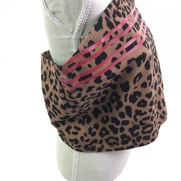 Flirtitude Active Crop Top Chocolate Leopard XL - Picture 4 of 11